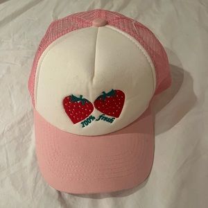 pink trucker hat!